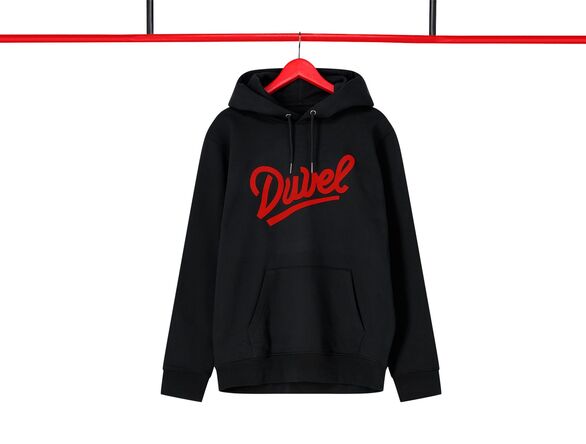 Duvel hoodie zwart